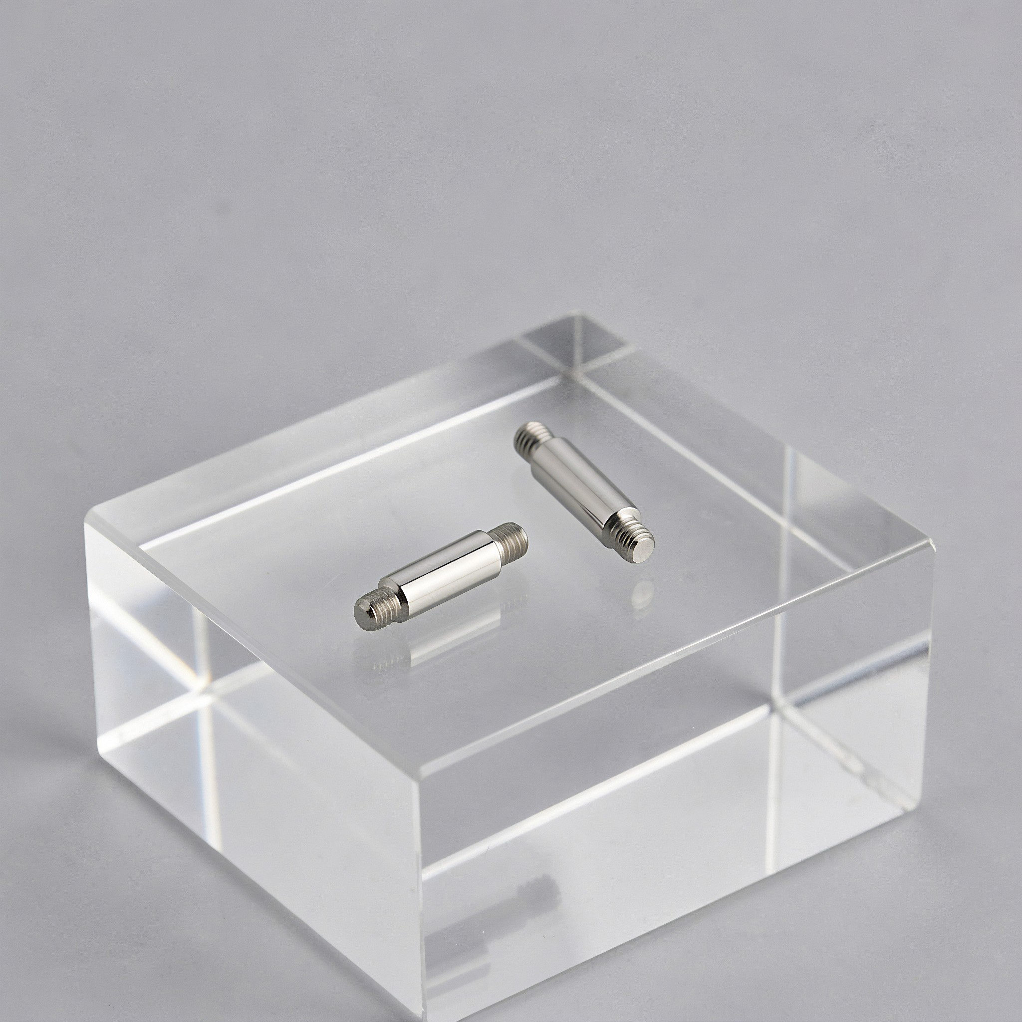 Body Jewelry For Sensitive Skin - 10個入り チタン製イヤーブリッジピアスバー 14G スレッドストレートコネクターロッド DIYボディジュエリー延長パーツ 敏感肌用