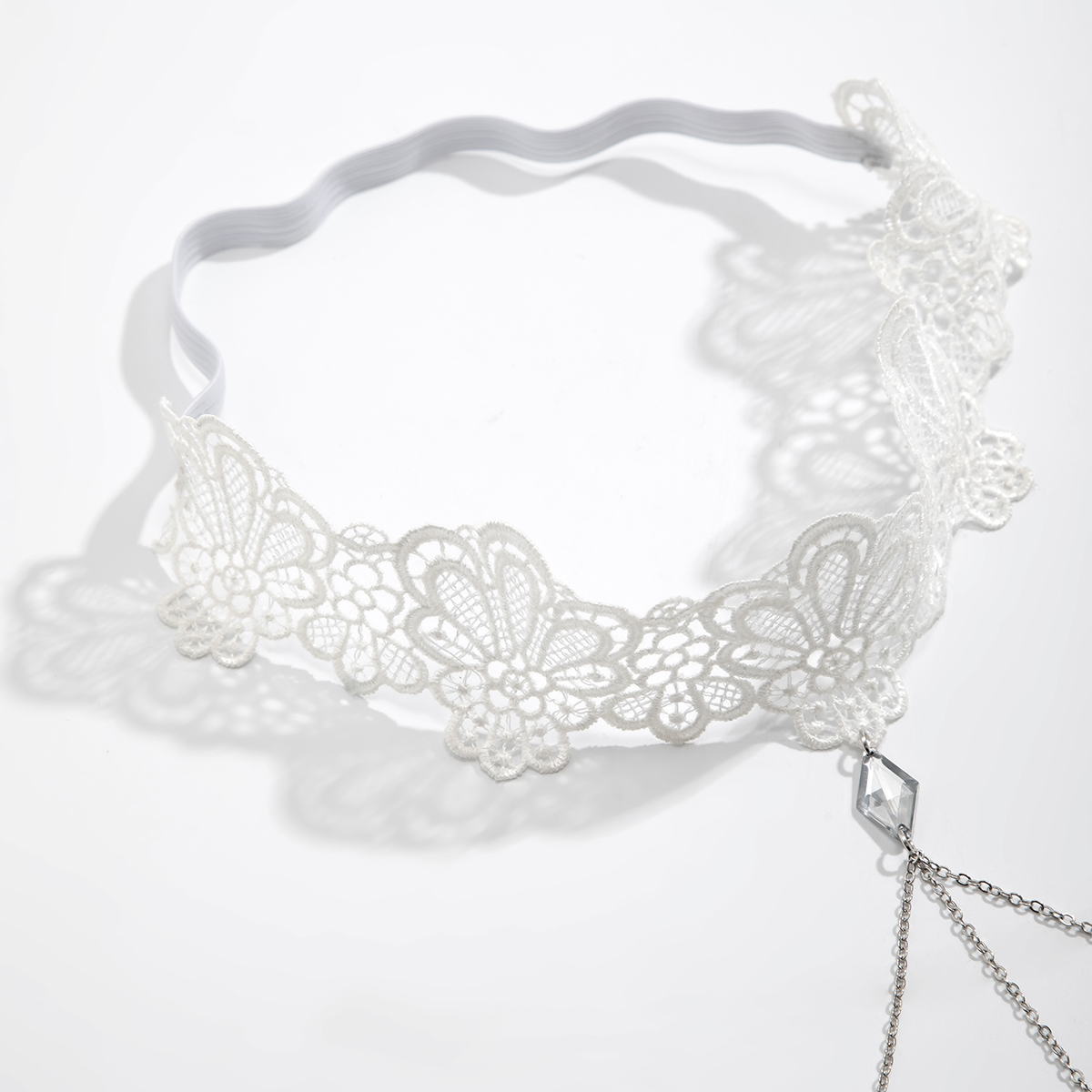 Ingesight-ゴシックゴシック白いレースチェーン,セク - Body Chain Jewelry のレビューと価格
