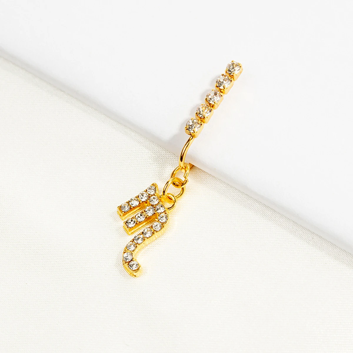ジルコニアメタルイヤークリップ,12個,2パック,偽のノーズ - Body Jewelry Nose Ring のレビューと価格