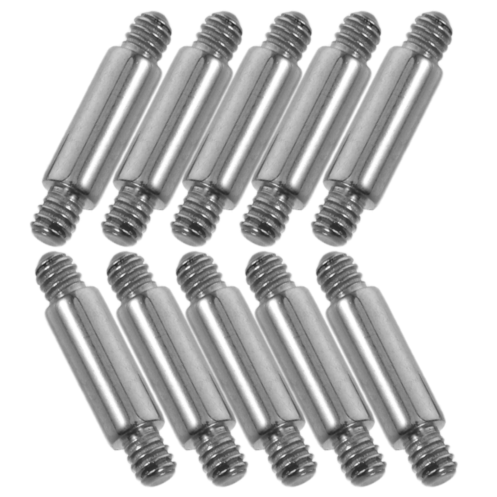 10個入り チタン製イヤーブリッジピアスバー 14G スレッ - Body Jewelry For Sensitive Skin のレビューと価格