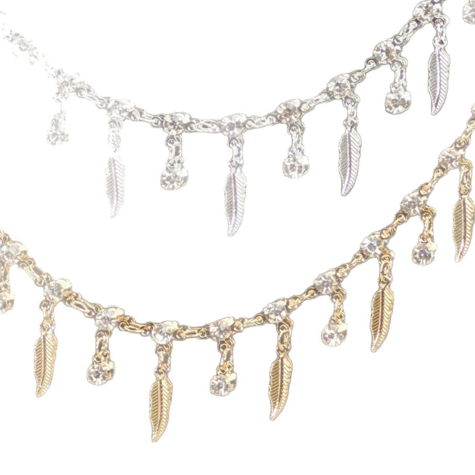 0.5/1/2メートル KCゴールドカラーとシルバーカラーの - Body Chain Jewelry のレビューと価格
