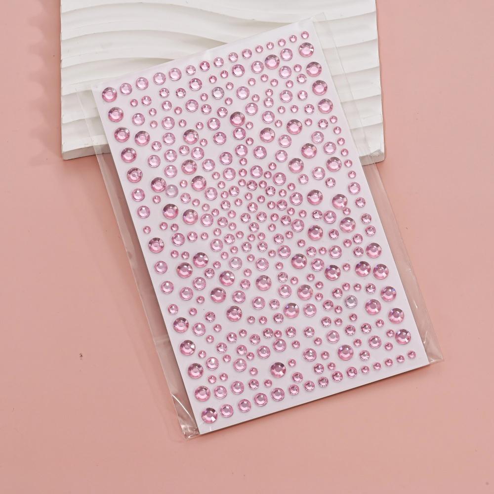 1 シートシルバーホワイトグリッター 3D ラインストーンフ - Body Jewelry Stickers のレビューと価格