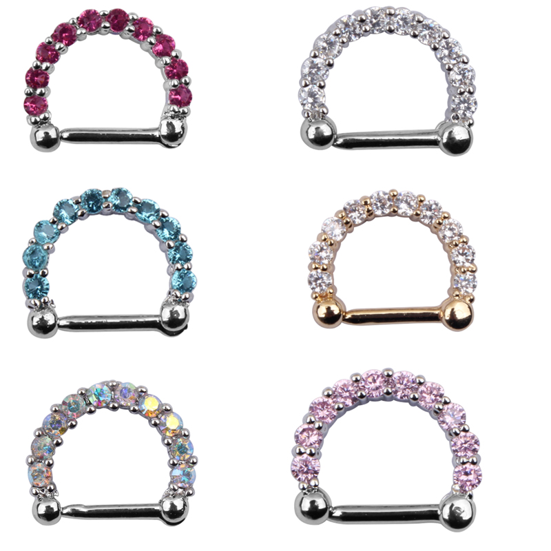 1個入りフープクリップオンノーズセプタムリング、男女兼用、ス - Body Jewelry Septum のレビューと価格
