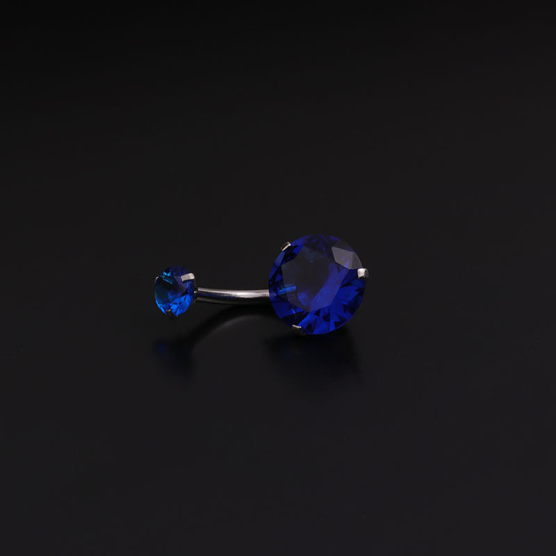 14G ベリーボタンリング サージカルステンレススチール ラ - Body Jewelry For Sensitive Skin のレビューと価格
