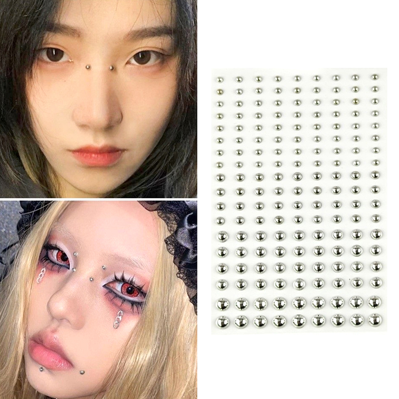 ダイヤモンドステッカー偽鼻ピアス自己粘着ラインストーン非ピア - Body Jewelry Stickers のレビューと価格