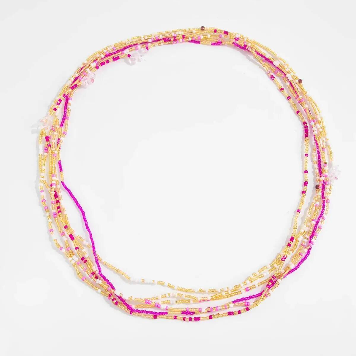 SHIXIN 6個セット ボヘミアン カラフル ライスビーズ - Body Chain Jewelry のレビューと価格